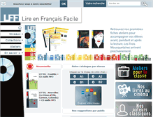 Tablet Screenshot of lire-en-francais-facile.com